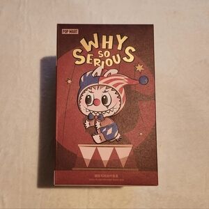 POP MART Hacipupu Shadow Joker Why So Serious? Plush Pendent 🃏